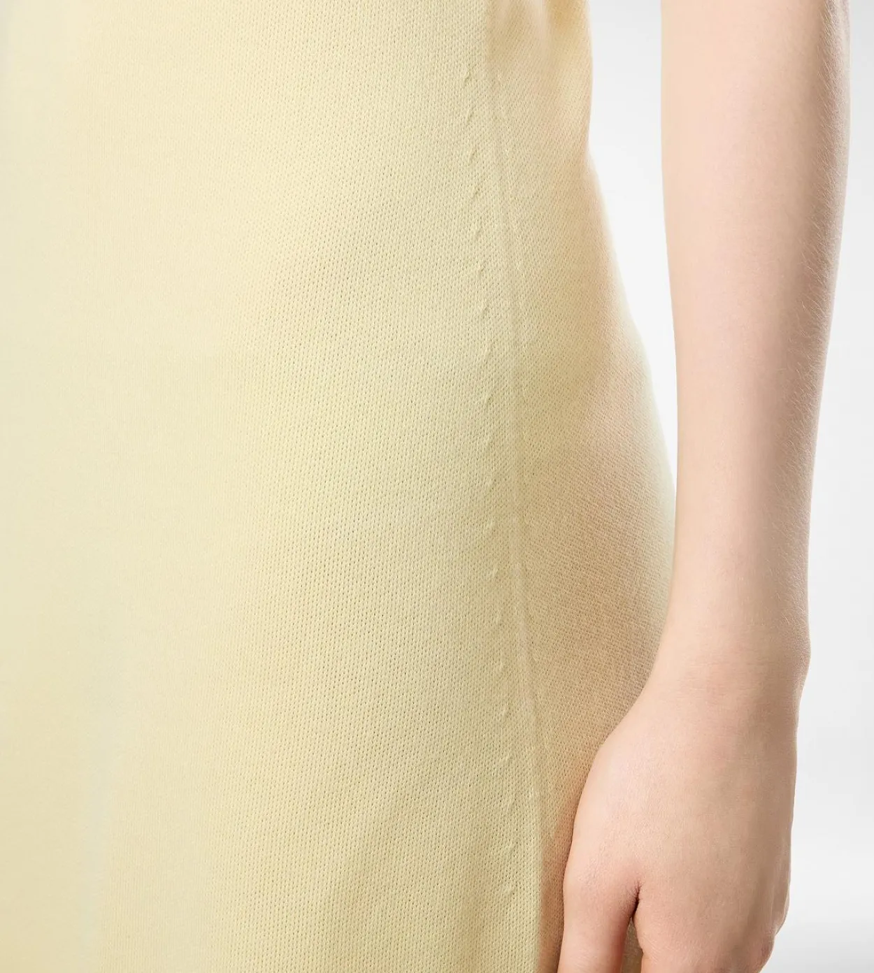 MERINO PIQUE SLEEVELESS SHORT TANK DRESS