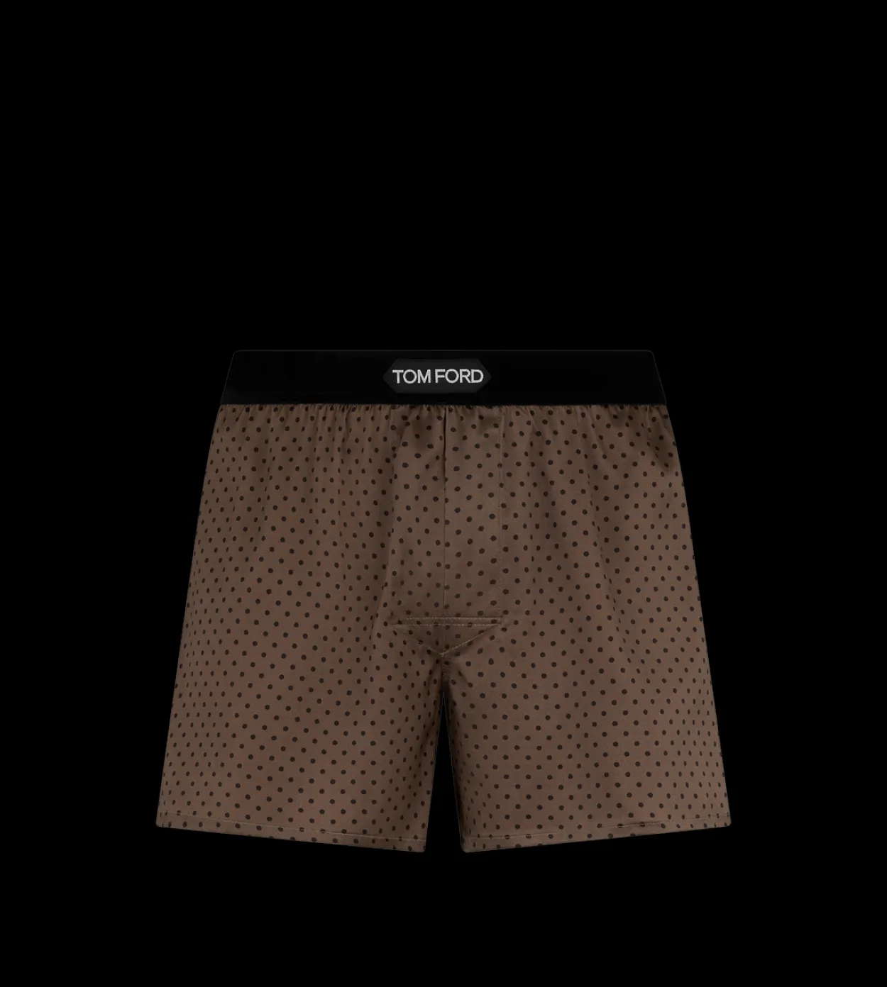 MICRODOT PRINT SILK BOXERS