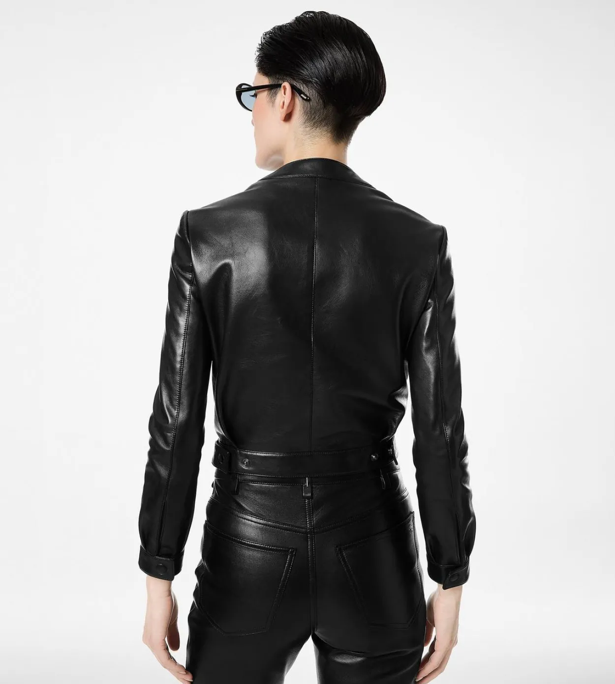 NAPPA LEATHER CARDIGAN JACKET