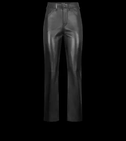 NAPPA LEATHER FIVE-POCKET PANTS WITH TF DEBOSSED LOGO