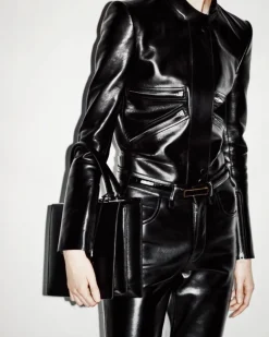 NAPPA LEATHER RACER JACKET