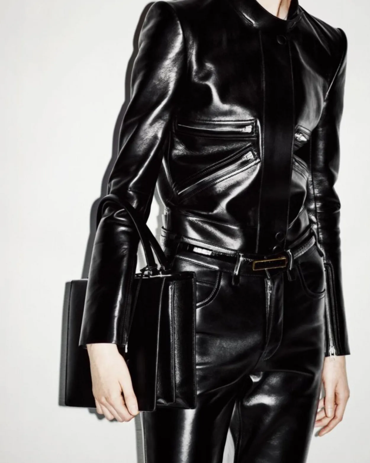 NAPPA LEATHER RACER JACKET