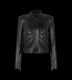 NAPPA LEATHER RACER JACKET