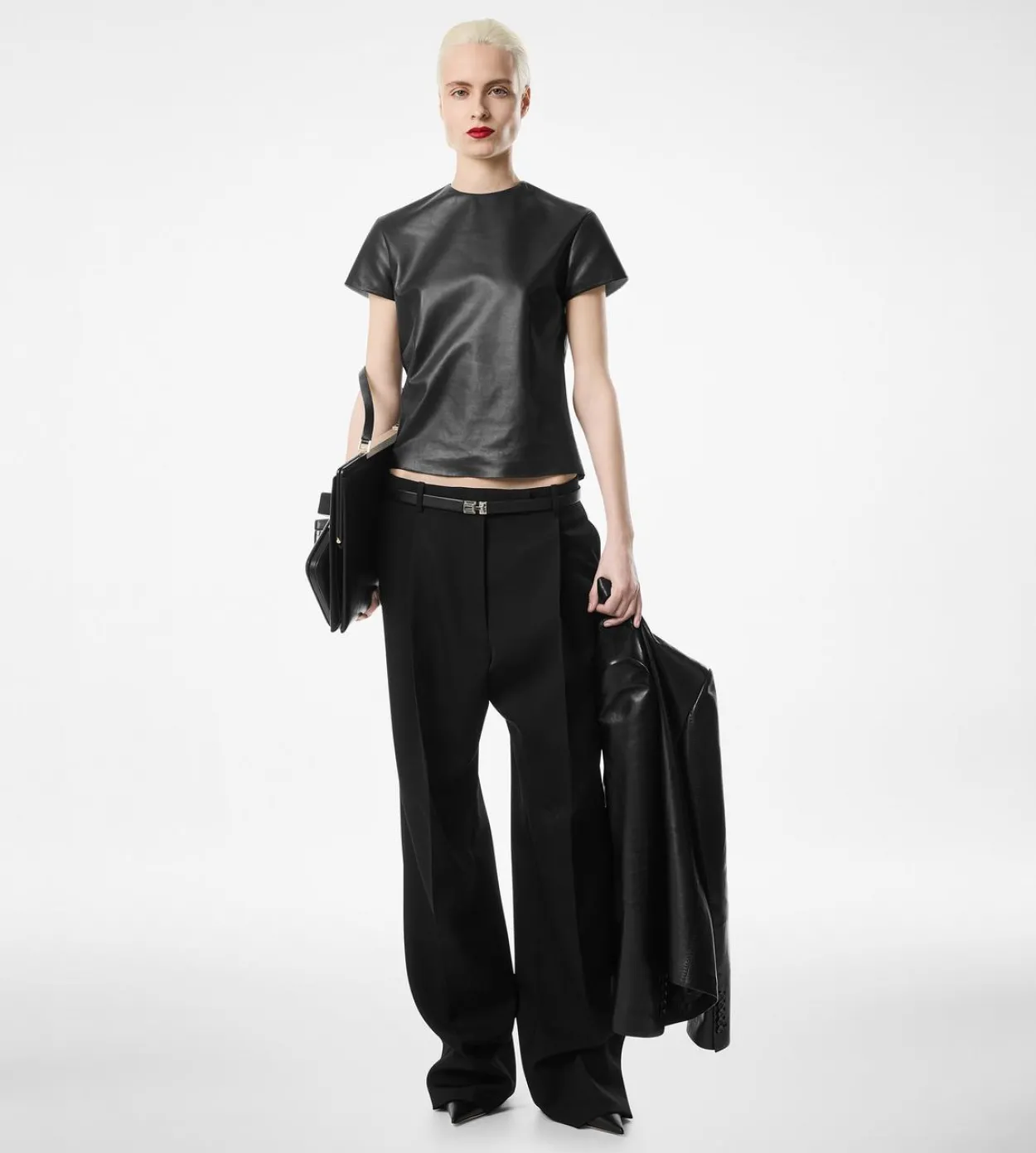 NAPPA LUX AND WASHED DUCHESSE T-SHIRT