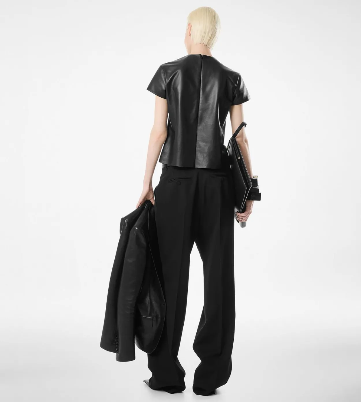 NAPPA LUX AND WASHED DUCHESSE T-SHIRT