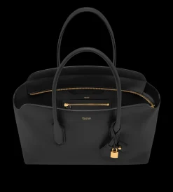 NATURAL GRAIN LEATHER ALEXANDER LARGE SHOULDER BAG