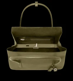 NATURAL LEATHER ECLIPSE LARGE SHOULDER BAG