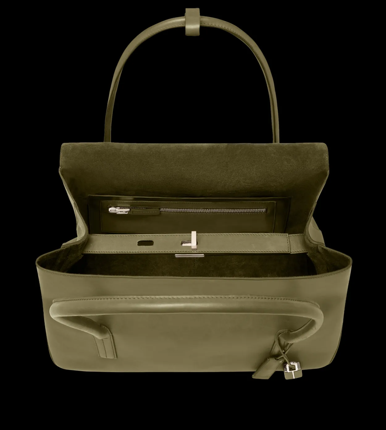 NATURAL LEATHER ECLIPSE LARGE SHOULDER BAG