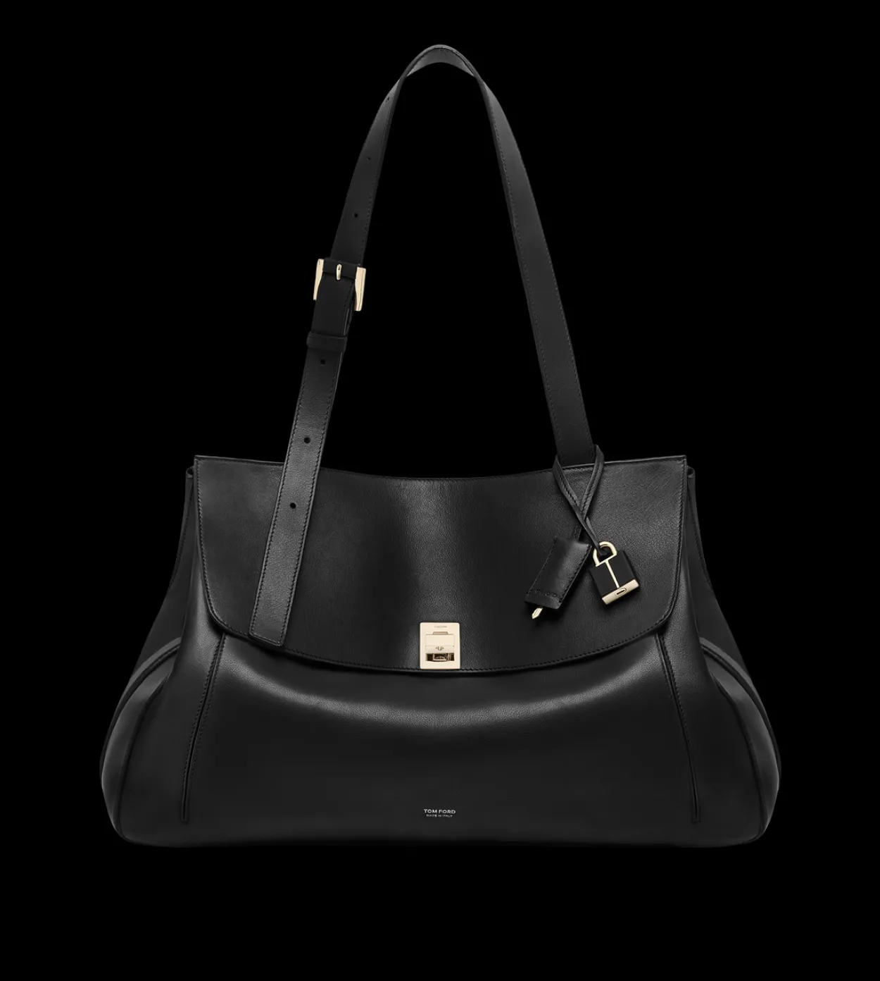 NATURAL LEATHER LARGE BESACE