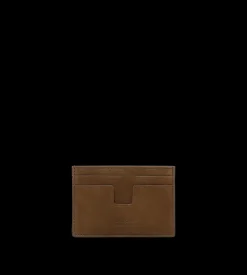 NUBUCK T LINE CLASSIC CARD HOLDER