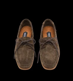 OCELOT PRINT SUEDE ROBIN BOAT SHOE