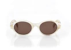 OVAL HORN SUNGLASSES