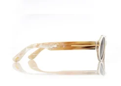 OVAL HORN SUNGLASSES