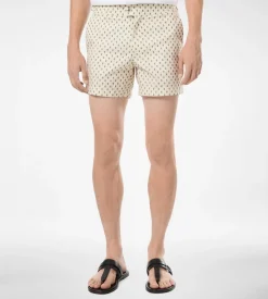 PAISLEY PRINT NYLON SWIM SHORT