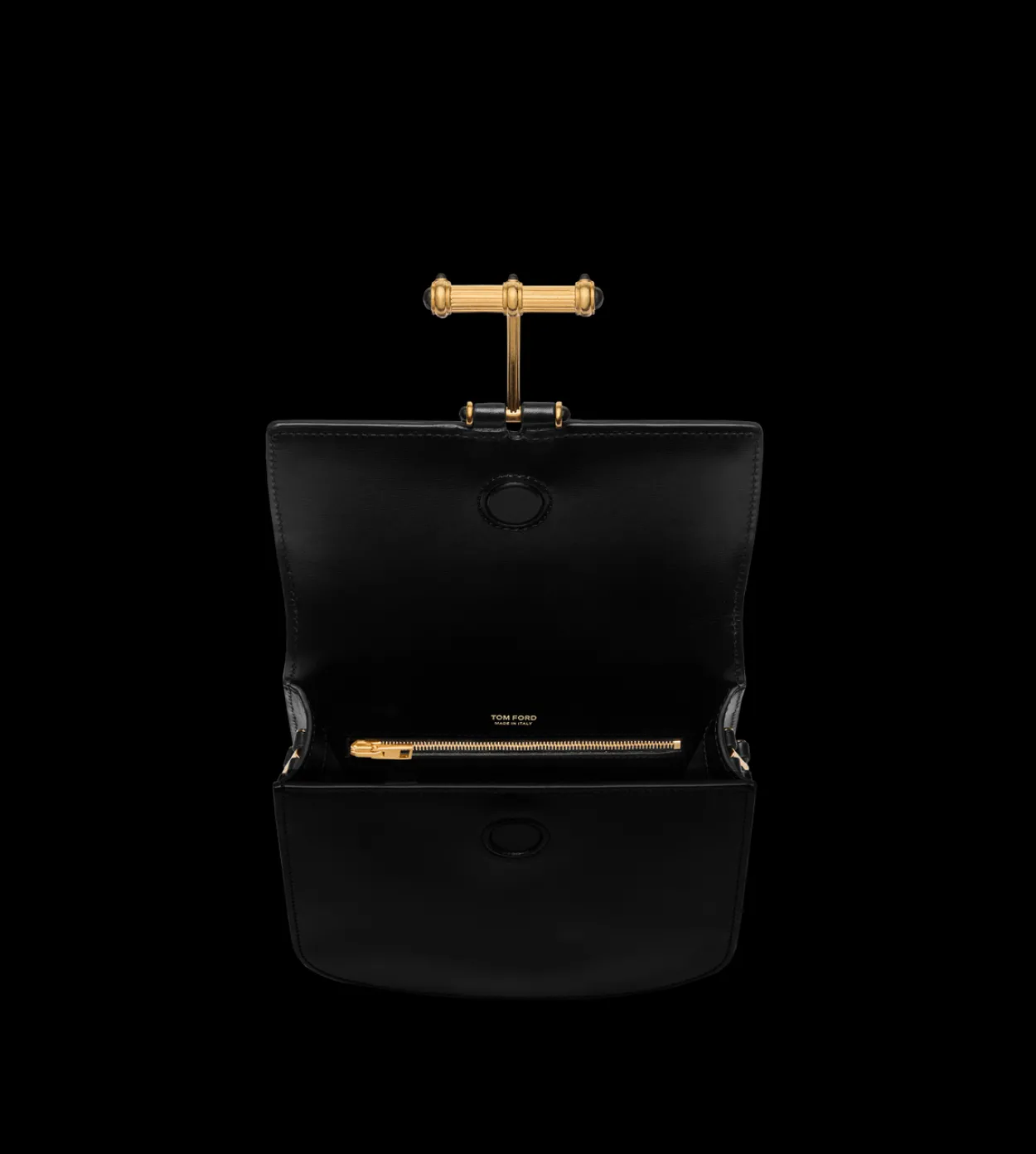 PALMELLATO-EFFECT LEATHER TARA MINI CROSSBODY