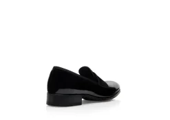 PATENT LEATHER EDGAR EVENING SLIPPER