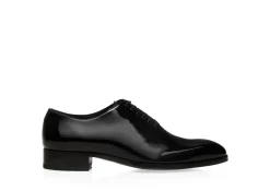 PATENT LEATHER ELKAN LACE UP