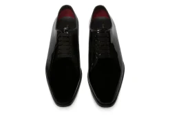 PATENT LEATHER ELKAN LACE UP