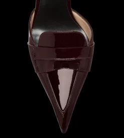 PATENT LEATHER EVA D'ORSAY PUMP