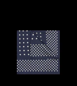 POLKA DOT FRAME POCKET SQUARE