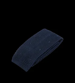POLKA DOT KNITTED SILK TIE