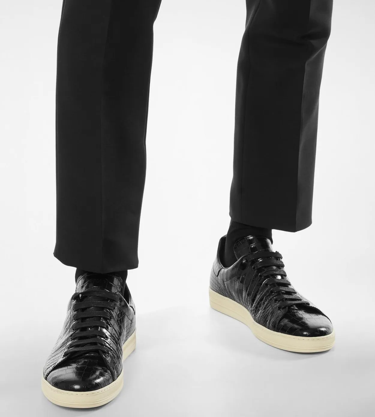PRINTED CROC WARWICK SNEAKER