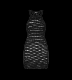 RACERBACK COCKTAIL MINI DRESS