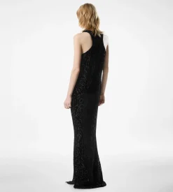 RACERBACK EVENING DRESS