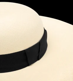 RAFFIA BRIM HAT