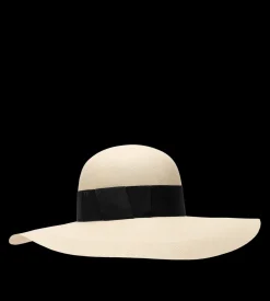RAFFIA BRIM HAT