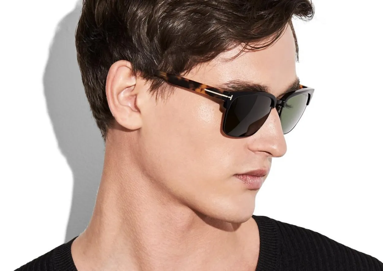 RIVER VINTAGE SQUARE SUNGLASSES