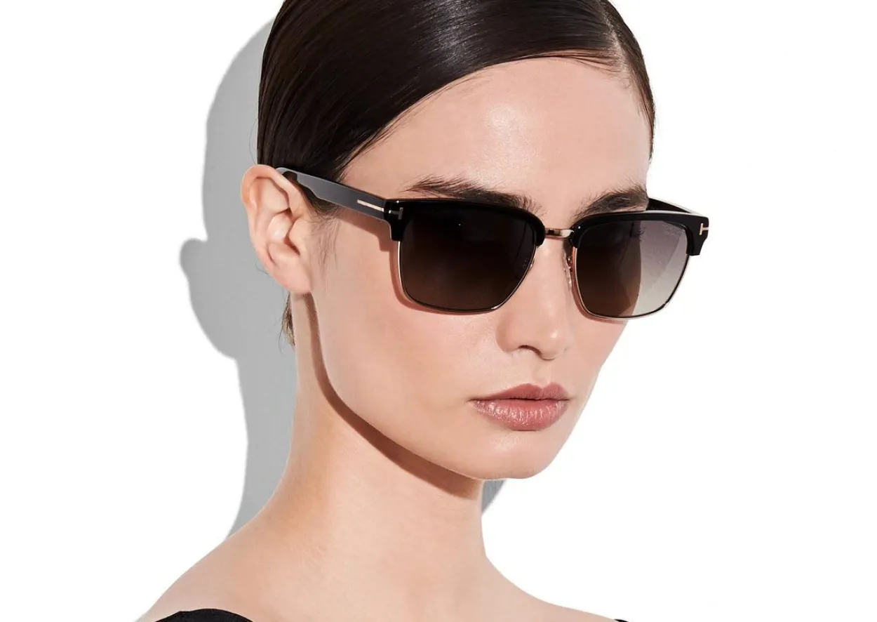 RIVER VINTAGE SQUARE SUNGLASSES