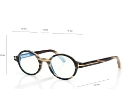 ROUND HORN BLUE BLOCK OPTICALS