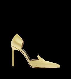 SATIN EVA D'ORSAY PUMP