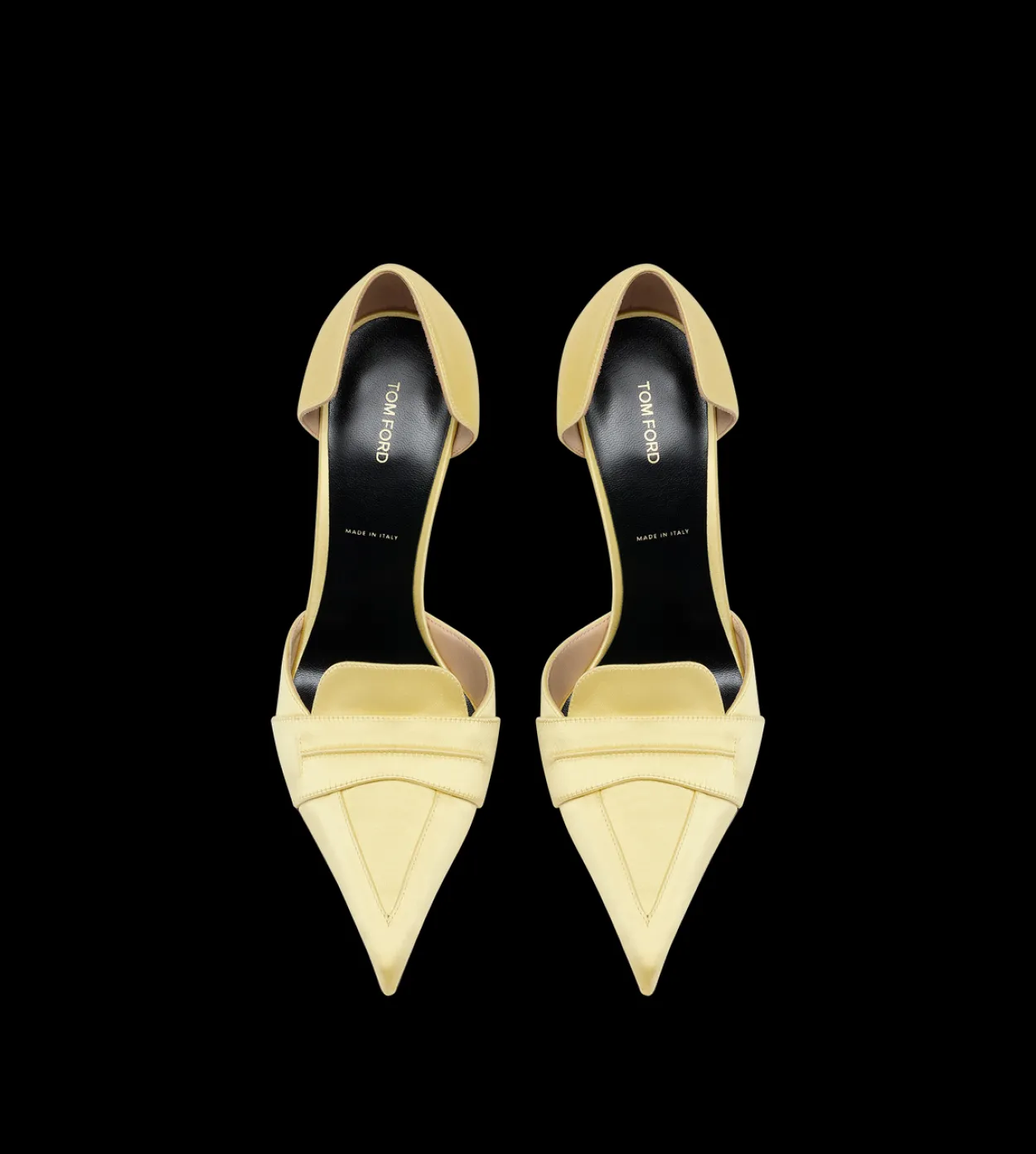 SATIN EVA D'ORSAY PUMP