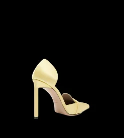 SATIN EVA D'ORSAY PUMP
