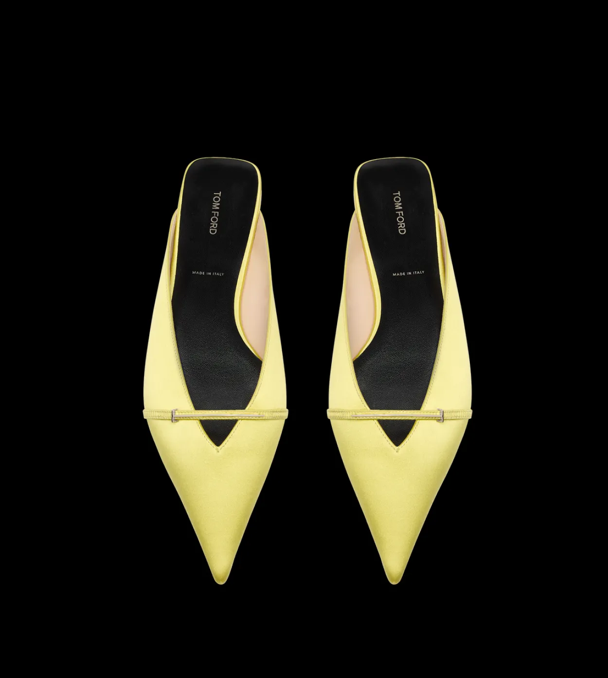 SATIN JULIANNE MULE