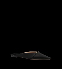 SATIN JULIANNE MULE