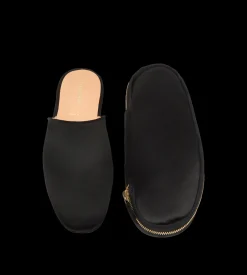SATIN SLIPPERS