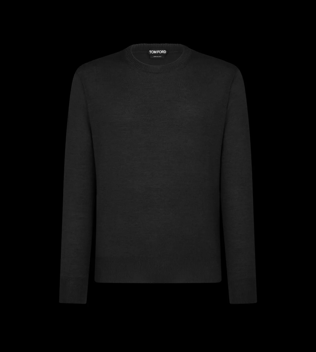 SEAMLESS ALPACA SILK CREW NECK