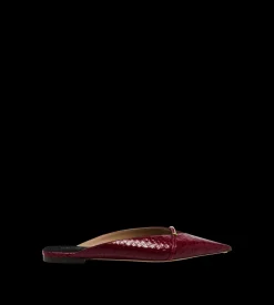 SEMI SHINY PRINTED PYTHON JULIANNE MULE