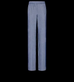SEQUIN EMBROIDERED SILK GEORGETTE PANTS