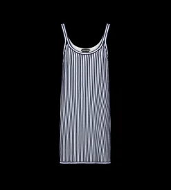 SEQUINS EMBROIDERY SILK TANK TOP COCKTAIL DRESS
