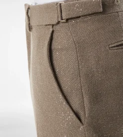 SEQUINS LIGHT BOUCLÈ PANT