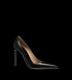 SHINY LEATHER T PUMP