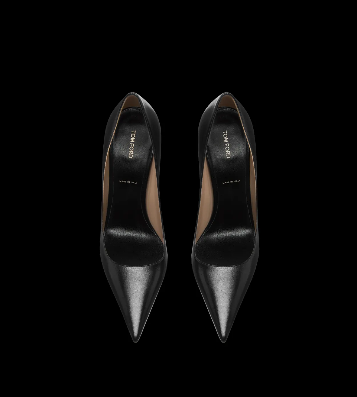 SHINY LEATHER T PUMP