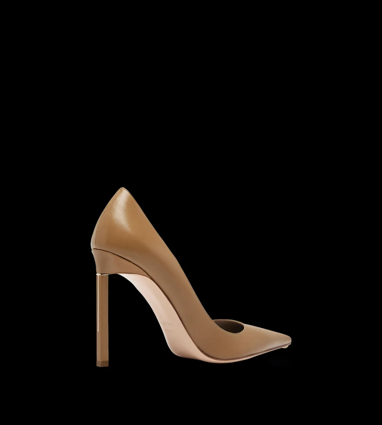 SHINY LEATHER T PUMP