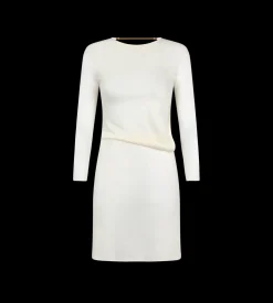 SHORT DRESS WITH CUT OUT AND CHAIN CLOSURE