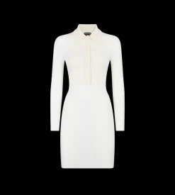 SHORT POLO DRESS WITH PLASTRON