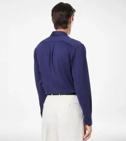 SILK COTTON BLEND SHIRT